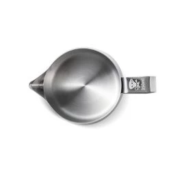 Barista Basics Frothing Pitcher 12oz - Silver 6 Barista Basics Frothing Pitcher 12oz - Silver -Coffee Shop 12 oz silver 3