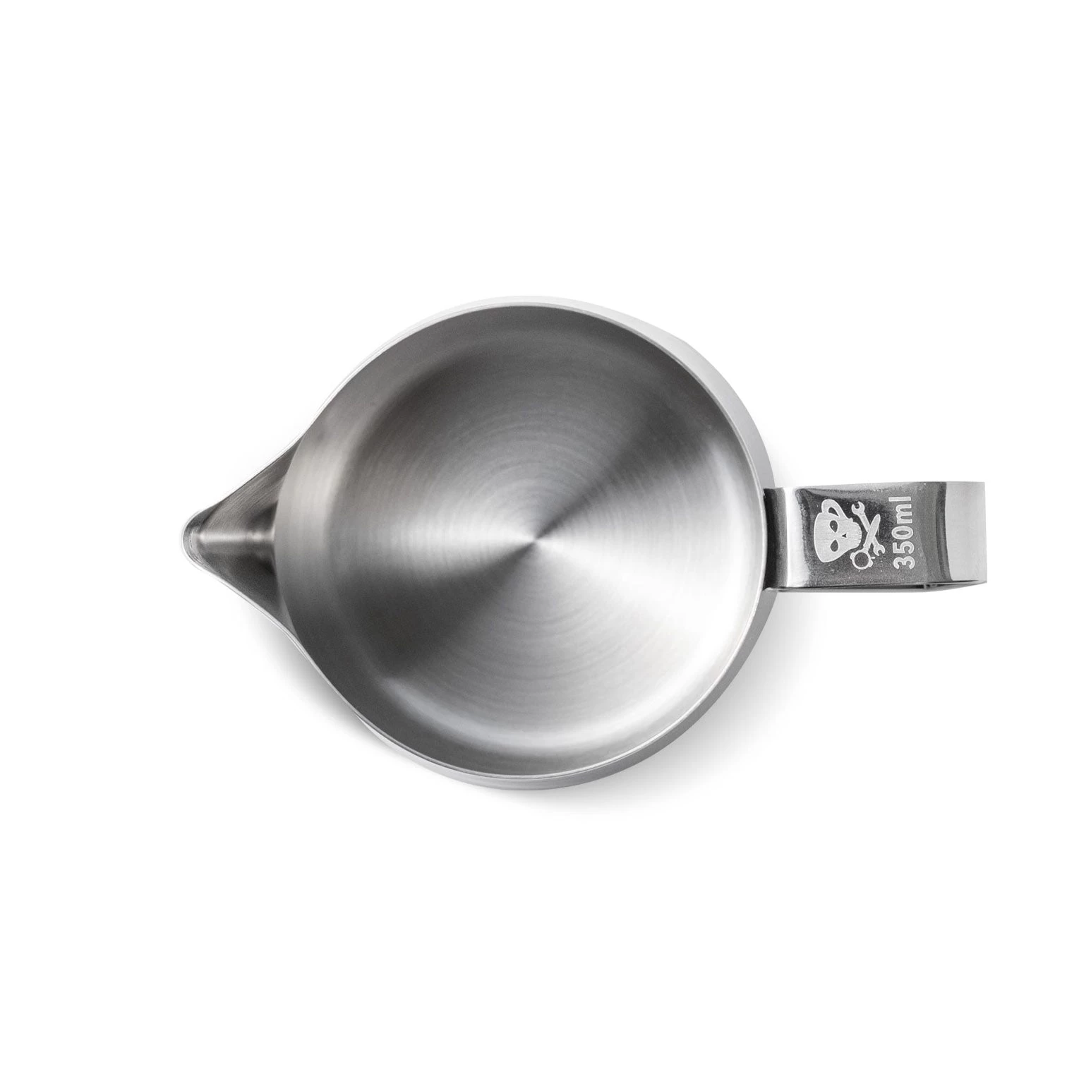 Barista Basics Frothing Pitcher 12oz - Silver 3 Barista Basics Frothing Pitcher 12oz - Silver - Image 3