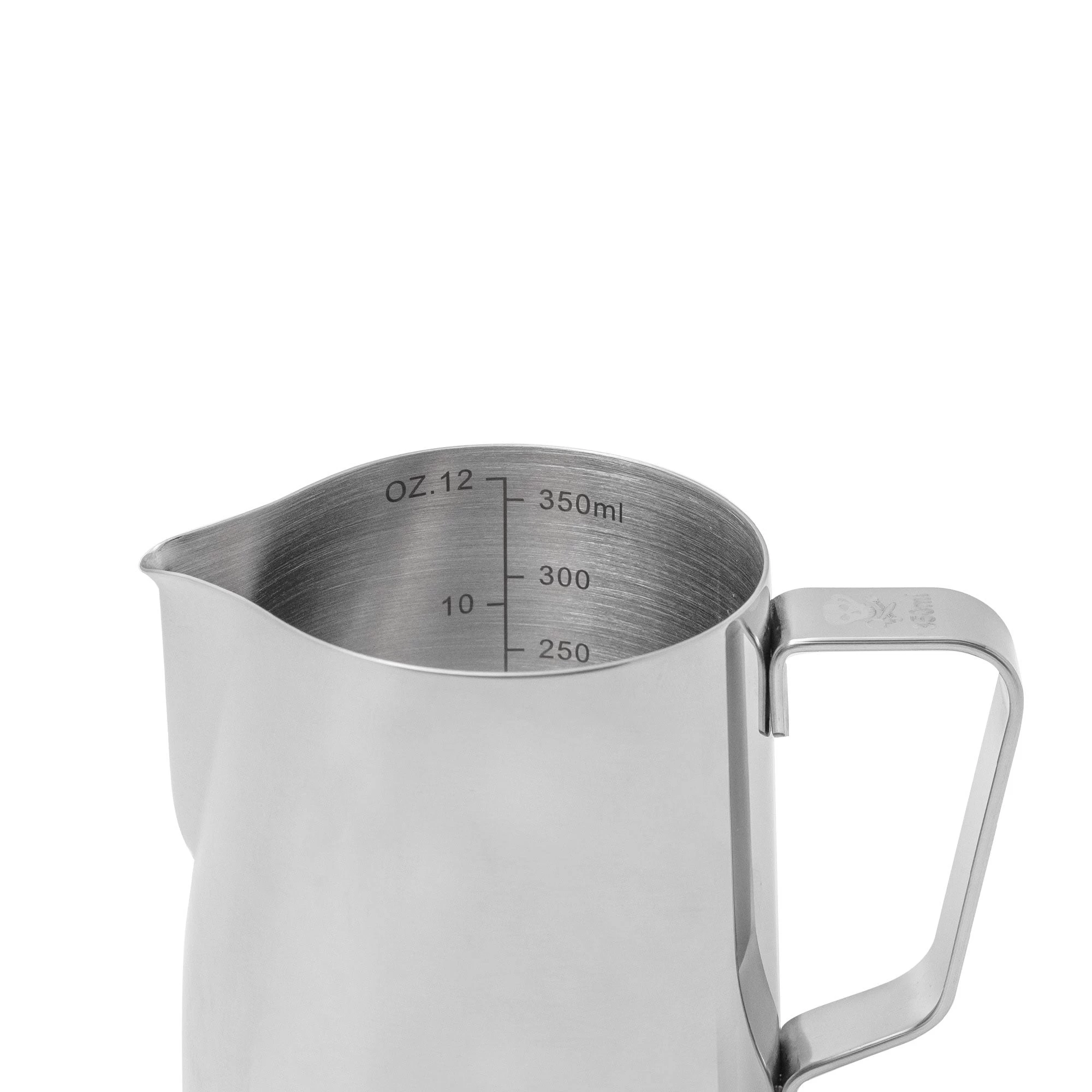 Barista Basics Frothing Pitcher 12oz - Silver 4 Barista Basics Frothing Pitcher 12oz - Silver - Image 4