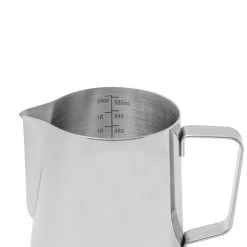 Barista Basics Frothing Pitcher 20oz - Silver -Coffee Shop 20 oz silver 4