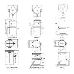 BUNN® BUNN TDO-4 Iced Tea & Coffee Dispenser W/ Solid Lid -Coffee Shop 34100.0000 preinstall