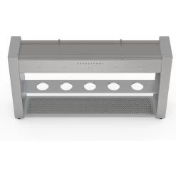 Poursteady PS1 5-Cup Pour Over Coffee Brewer - Stainless -Coffee Shop 5 cup silver top