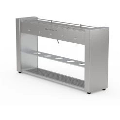 Poursteady PS1 5-Cup Pour Over Coffee Brewer - Stainless -Coffee Shop 5 cup silver xfrt