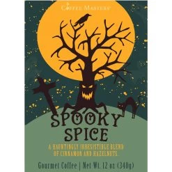 Fall - Spooky Spice 12oz (Case Of 4) -Coffee Shop Halloween HSPSF12 Label 93911.1670952186