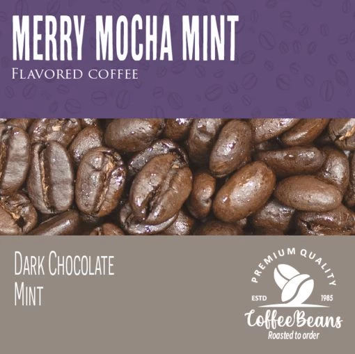 Merry Mocha Mint 5lb 6 Merry Mocha Mint 5lb -Coffee Shop MMM Banner 79525.1689344994