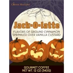 Fall - Jack-o-Latte 12oz (Case Of 4) -Coffee Shop Pumpkin F12JOL 81144.1670957709