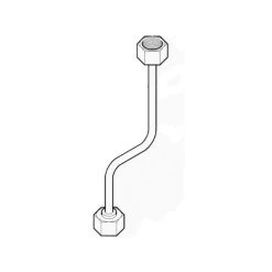 Rancilio Pipe - 8 X 6 X 130 F 3/8" (Special Order Item)