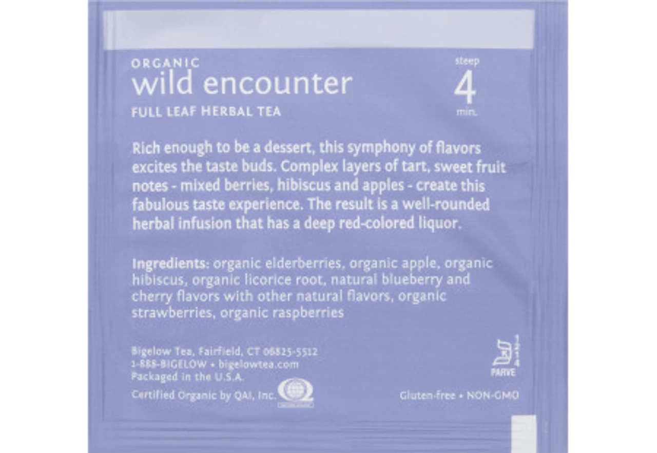 Steep Cafe Organic Wild Encounter 50/cs 2 Steep Cafe Organic Wild Encounter 50/cs - Image 2