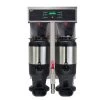 G3 Twin 1.5 Gal. Coffee Brewer W/ High Capacity Brew Basket & Locks