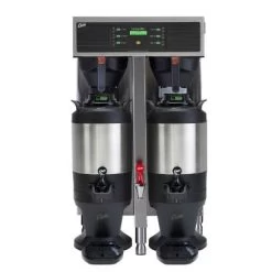 Wilbur Curtis G3 Twin 1.5 Gallon Coffee Brewer W/ TFT Dispensers