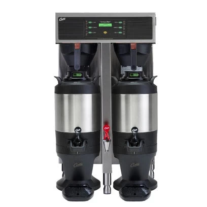 Wilbur Curtis G3 Twin 1.5 Gallon Coffee Brewer W/ TFT Dispensers 1 Wilbur Curtis G3 Twin 1.5 Gallon Coffee Brewer W/ TFT Dispensers