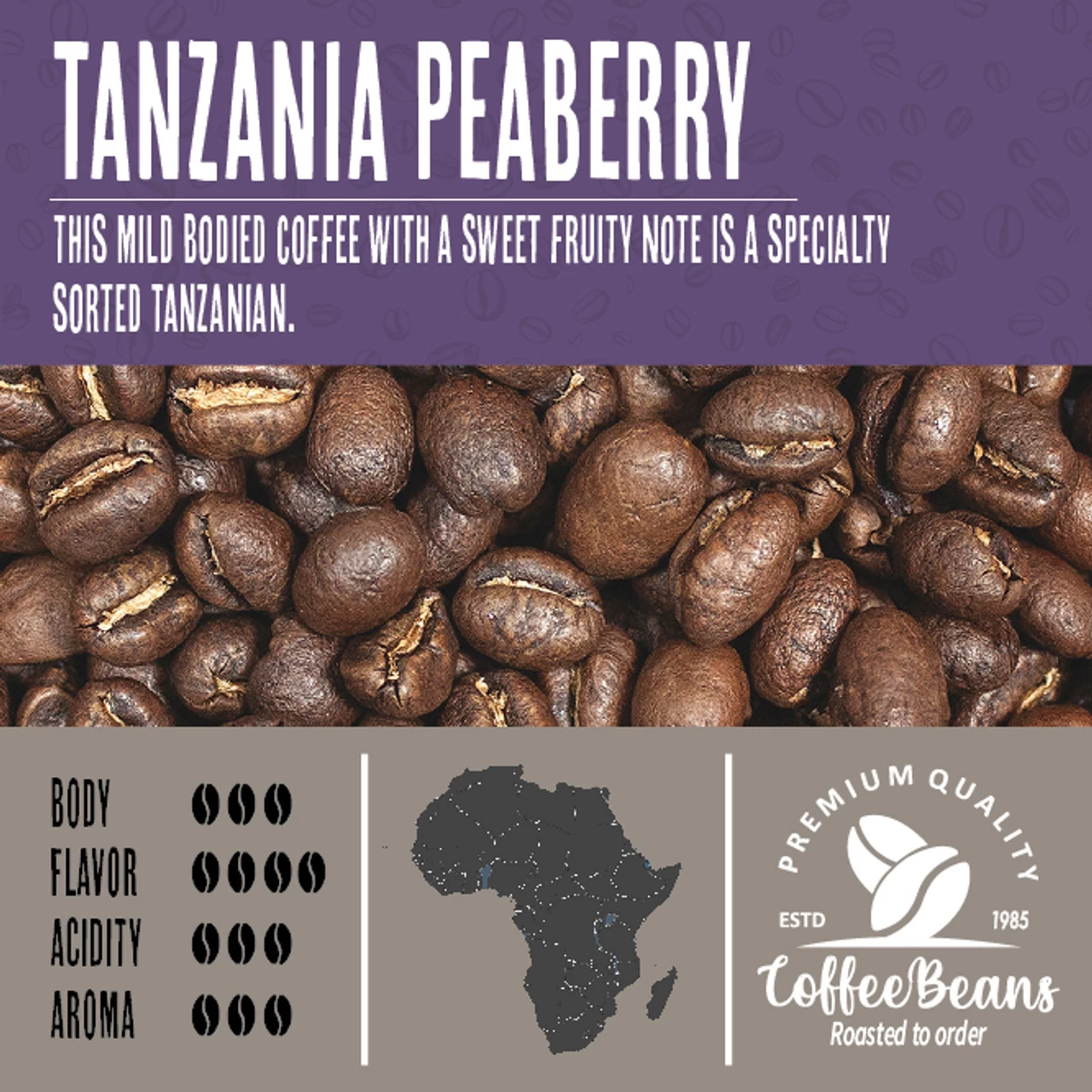 Tanzania Peaberry 5lb 1 Tanzania Peaberry 5lb