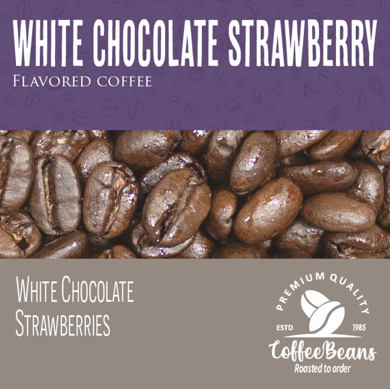 White Chocolate Strawberry 5lb 1 White Chocolate Strawberry 5lb