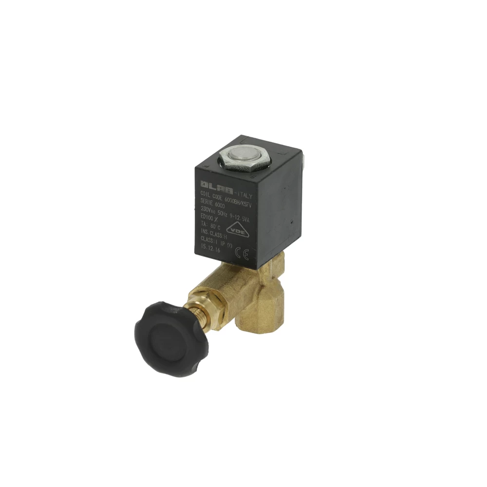 230V 50Hz 1/8" Two-Way Adjustable Olab Solenoid 2 230V 50Hz 1/8" Two-Way Adjustable Olab Solenoid - Image 2