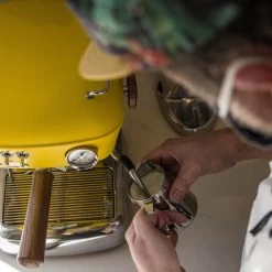 Ascaso Dream PID Automatic Home Espresso Machine - Sun Yellow -Coffee Shop ascaso usa dream pid yellow 2