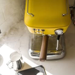 Ascaso Dream PID Automatic Home Espresso Machine - Sun Yellow -Coffee Shop ascaso usa dream pid yellow 3