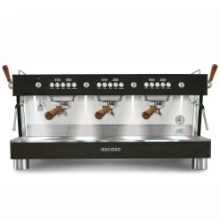 Ascaso Barista T Plus, Automatic 3 Group Espresso Machine, With Thermodynamic Technology (Black)
