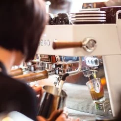 Ascaso Barista T Plus, Automatic 2 Group Espresso Machine, With Thermodynamic Technology (White) -Coffee Shop barista t plus 2g white ste