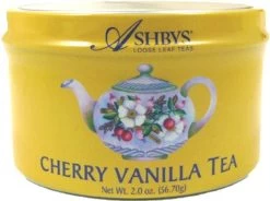 Ashbys® Cherry Vanilla 2oz Tea Tin 6/cs