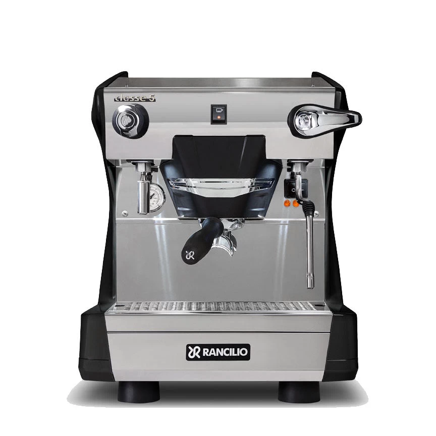 Rancilio Classe 5 S 1 Group Tank Semi-Automatic Espresso Machine - Anthracite Black 1 Rancilio Classe 5 S 1 Group Tank Semi-Automatic Espresso Machine - Anthracite Black