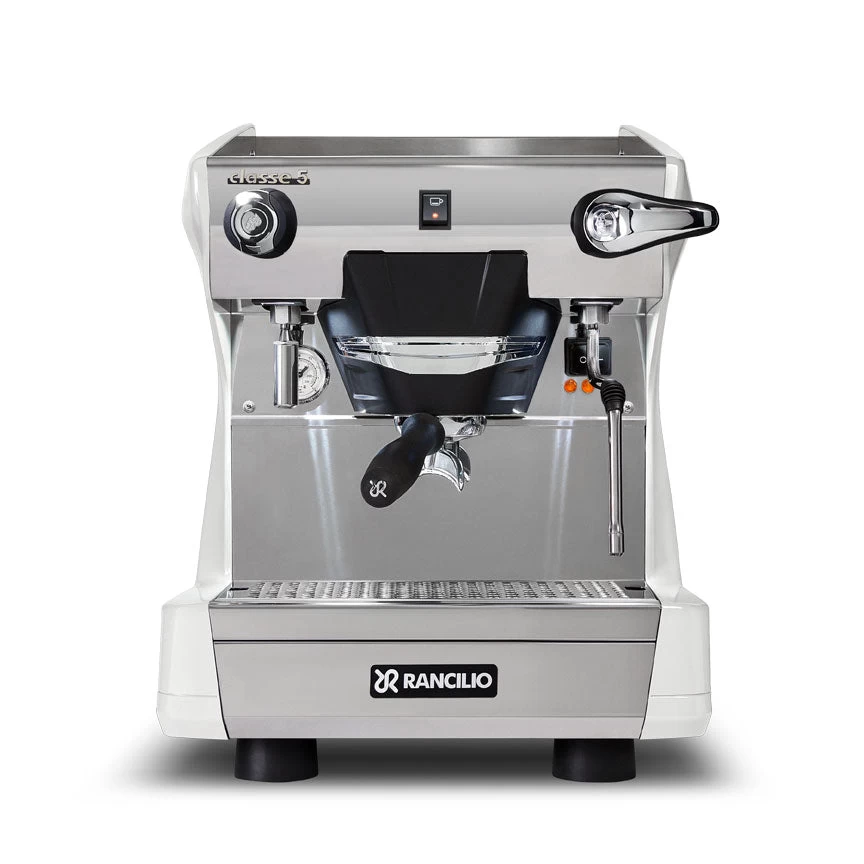 Rancilio Classe 5 S 1 Group Espresso Machine - White 1 Rancilio Classe 5 S 1 Group Espresso Machine - White