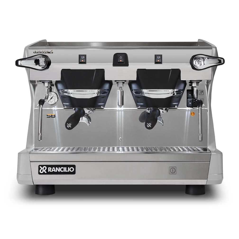 Rancilio Classe 5 S Compact 2 Group Semi-Automatic Espresso Machine - Grey 1 Rancilio Classe 5 S Compact 2 Group Semi-Automatic Espresso Machine - Grey