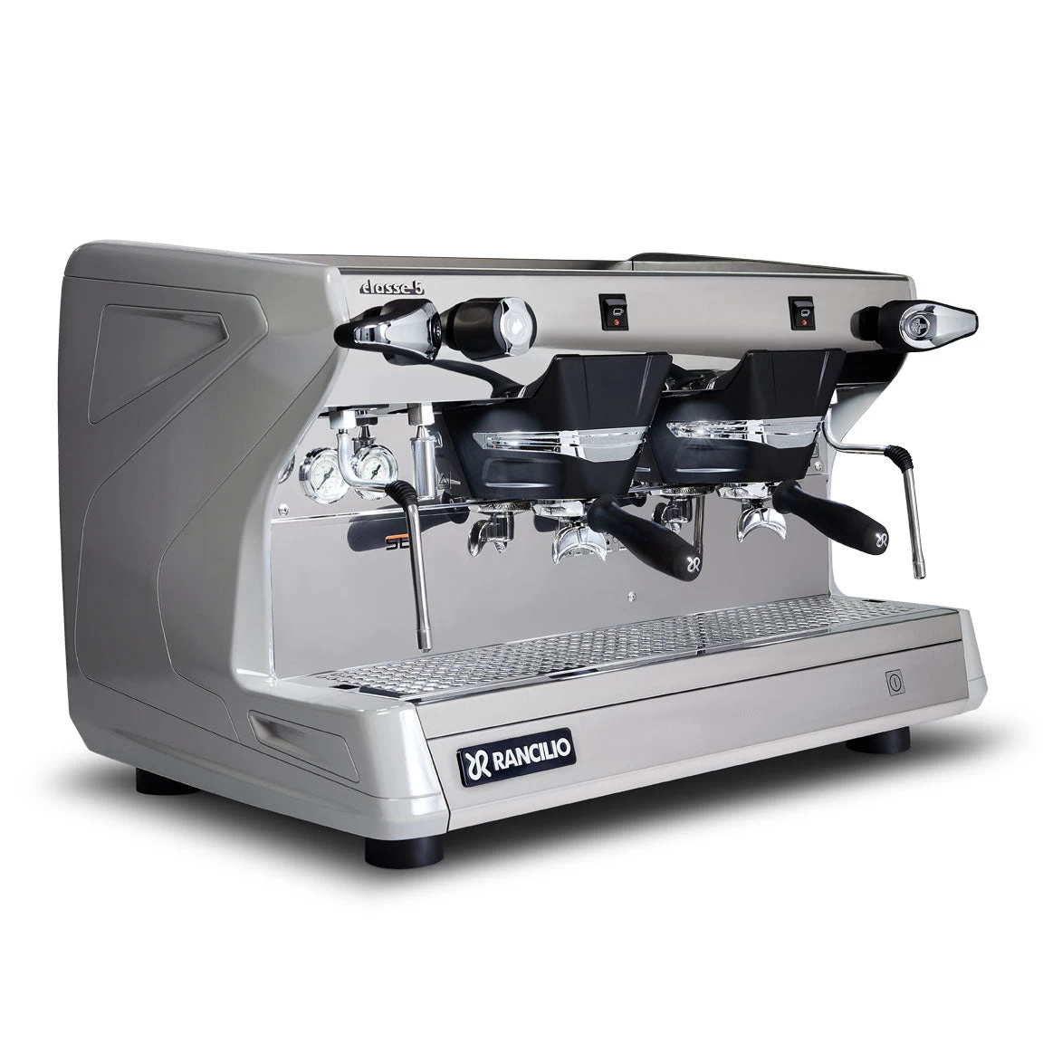 Rancilio Classe 5 S 2 Group Semi-Automatic Espresso Machine - Grey 2 Rancilio Classe 5 S 2 Group Semi-Automatic Espresso Machine - Grey - Image 2