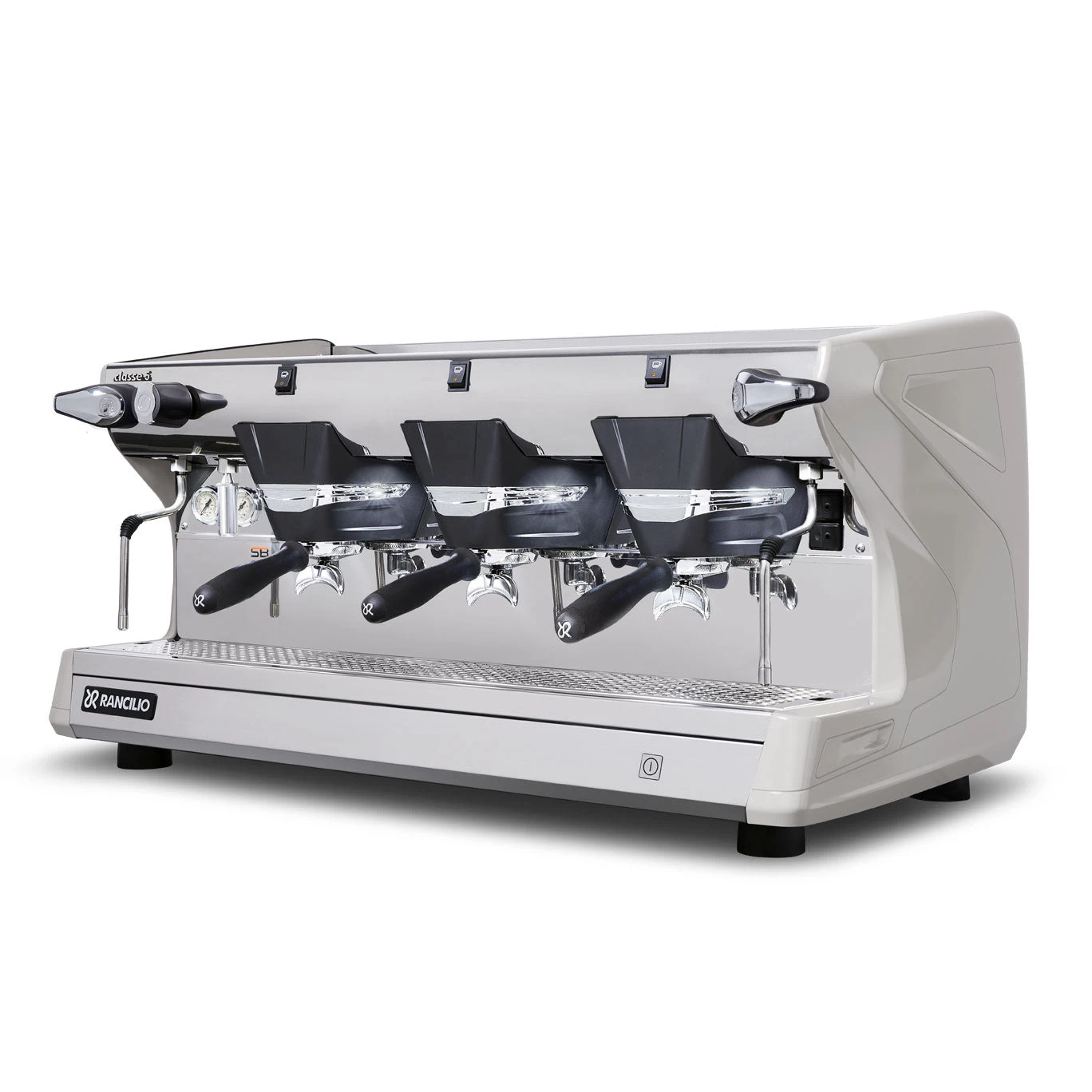 Rancilio Classe 5 S 3 Group Semi-Automatic Espresso Machine - Ice White 2 Rancilio Classe 5 S 3 Group Semi-Automatic Espresso Machine - Ice White - Image 2