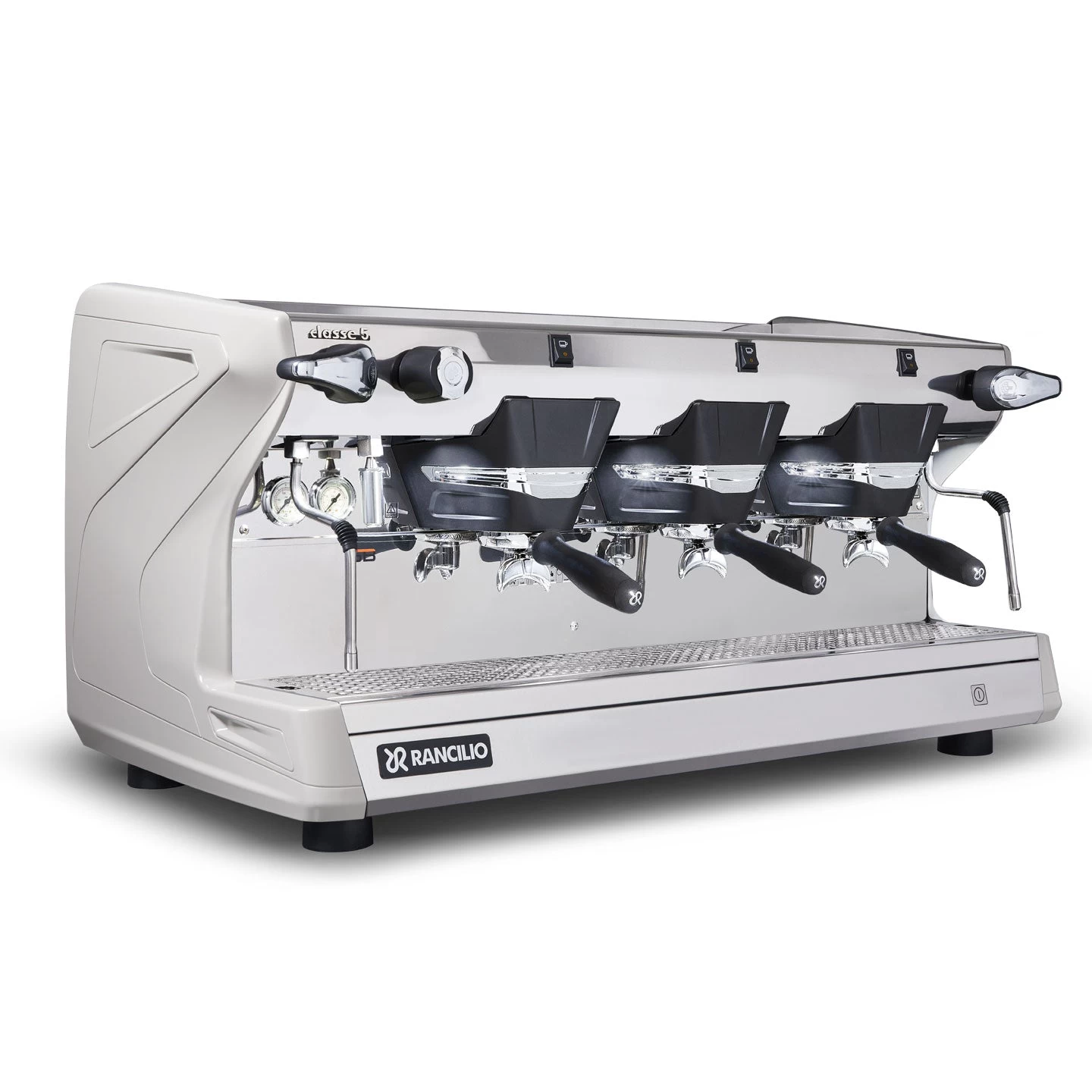 Rancilio Classe 5 S 3 Group Semi-Automatic Espresso Machine - Ice White 3 Rancilio Classe 5 S 3 Group Semi-Automatic Espresso Machine - Ice White - Image 3