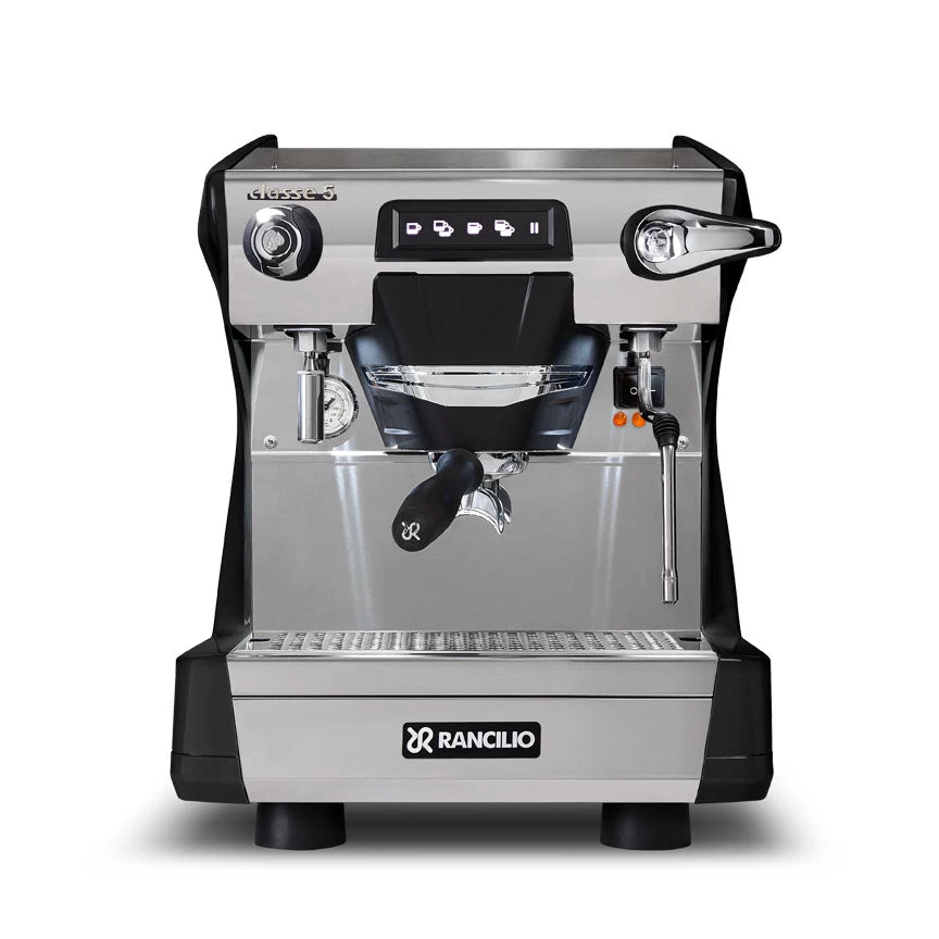 Rancilio Classe 5 USB 1 Group Volumetric Espresso Machine - Anthracite Black 1 Rancilio Classe 5 USB 1 Group Volumetric Espresso Machine - Anthracite Black