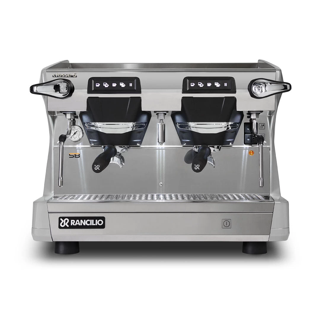 Rancilio Classe 5 USB 2 Group Compact Volumetric Espresso Machine - Grey 1 Rancilio Classe 5 USB 2 Group Compact Volumetric Espresso Machine - Grey