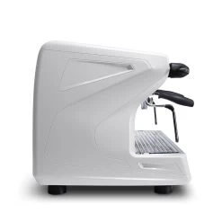 Rancilio Classe 5 USB 3 Group Volumetric Espresso Machine - Ice White -Coffee Shop cla5usb 3gr white lside