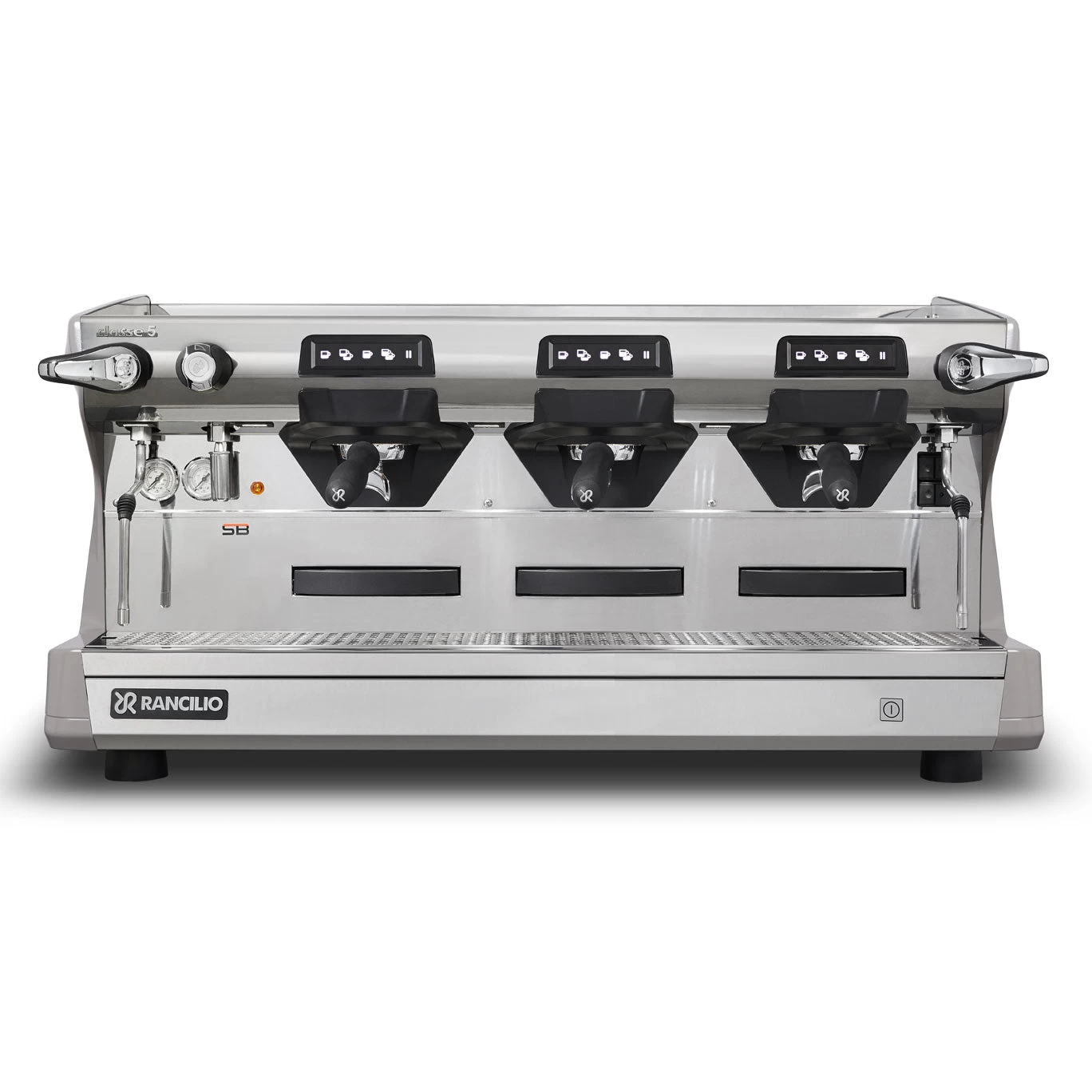 Rancilio Classe 5 USB Tall 3 Group Volumetric Espresso Machine - Grey 1 Rancilio Classe 5 USB Tall 3 Group Volumetric Espresso Machine - Grey
