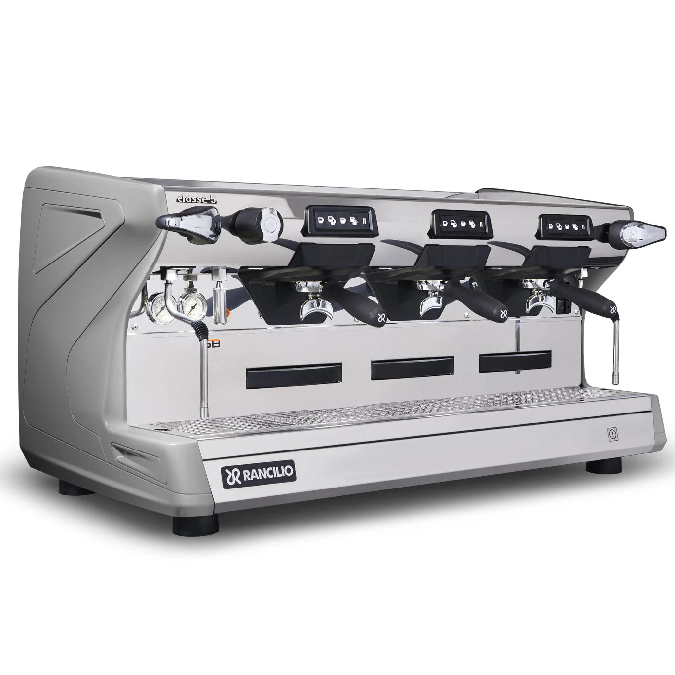 Rancilio Classe 5 USB Tall 3 Group Volumetric Espresso Machine - Grey 2 Rancilio Classe 5 USB Tall 3 Group Volumetric Espresso Machine - Grey - Image 2