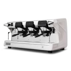 Rancilio Classe 7 S 3 Group Semi-Automatic Espresso Machine - Ice White -Coffee Shop cla7s 3gr wht xfrtl