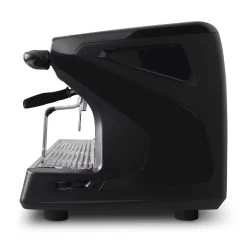Rancilio Classe 7 USB Tall 2 Group Volumetric Espresso Machine - Anthracite Black -Coffee Shop cla7usbt 2gr blk sider