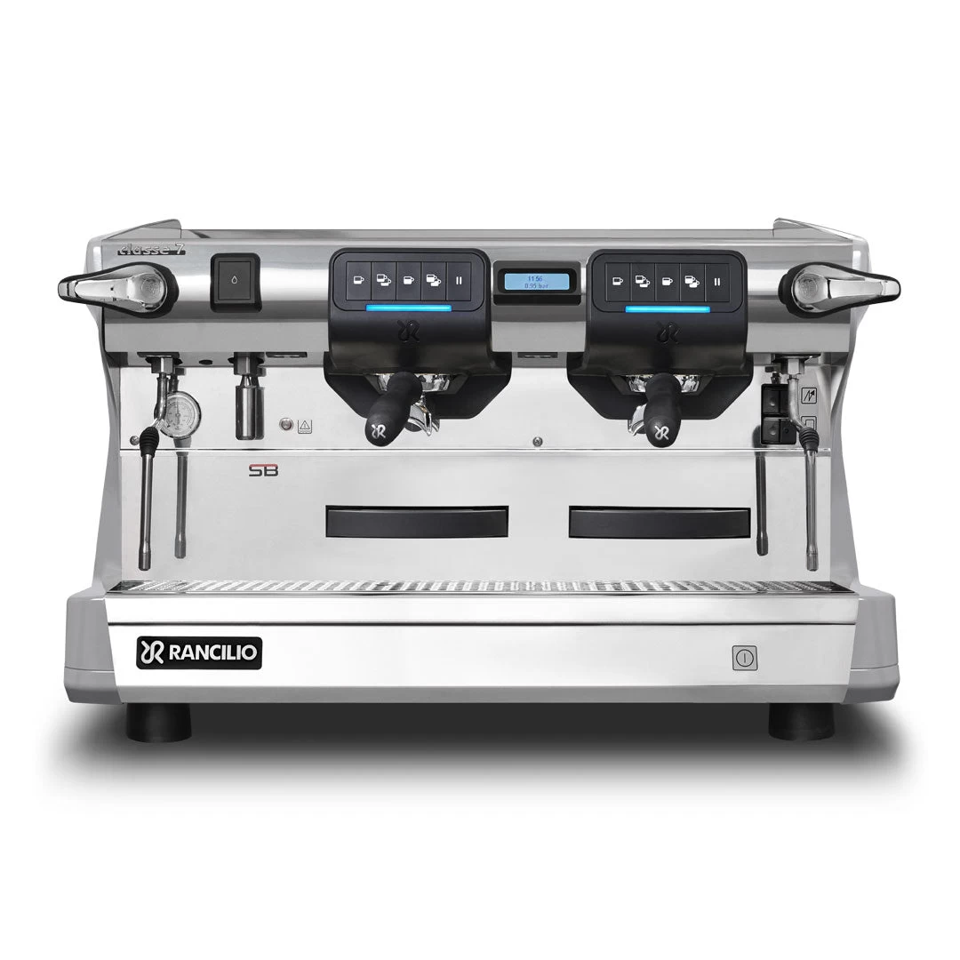 Rancilio Classe 7 USB Tall 2 Group Volumetric Espresso Machine - Grey 1 Rancilio Classe 7 USB Tall 2 Group Volumetric Espresso Machine - Grey