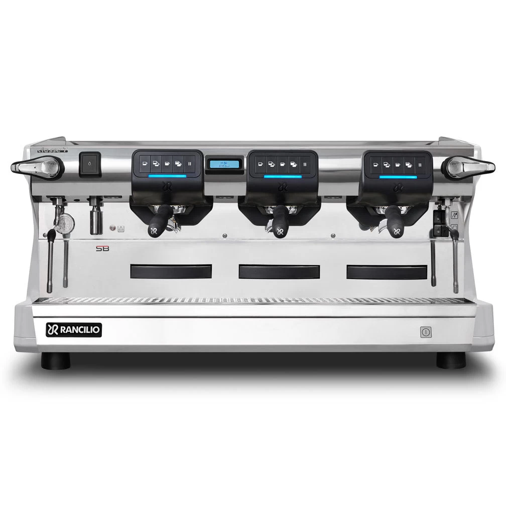 Rancilio Classe 7 USB Tall 3 Group Volumetric Espresso Machine - Ice White 1 Rancilio Classe 7 USB Tall 3 Group Volumetric Espresso Machine - Ice White