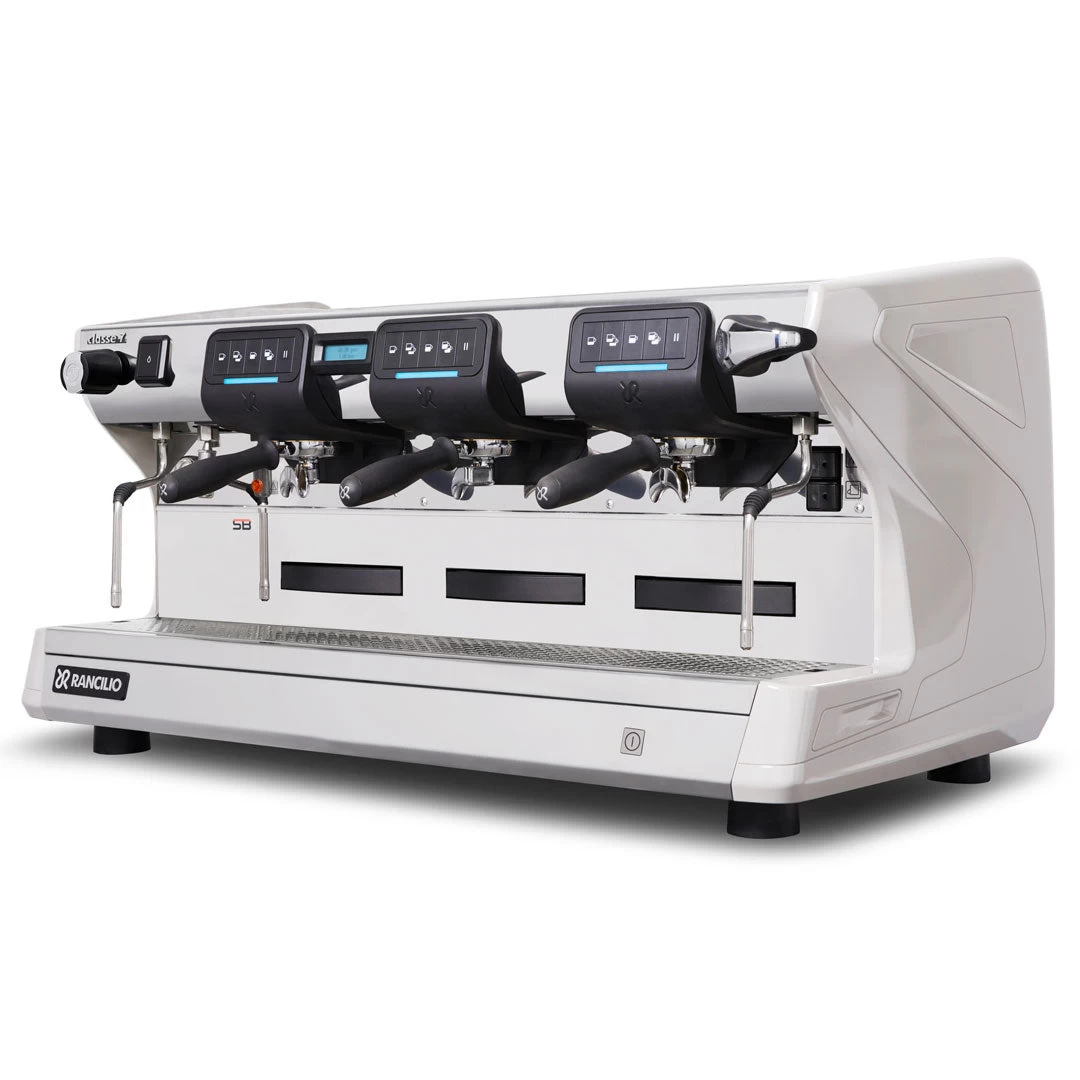 Rancilio Classe 7 USB Tall 3 Group Volumetric Espresso Machine - Ice White 2 Rancilio Classe 7 USB Tall 3 Group Volumetric Espresso Machine - Ice White - Image 2