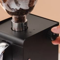 Ascaso I-STEEL Flat Burr Home Coffee Grinder, 54MM - Black -Coffee Shop dial adjustment 14faa054 3860 4d35 ac62 56380943a7a0