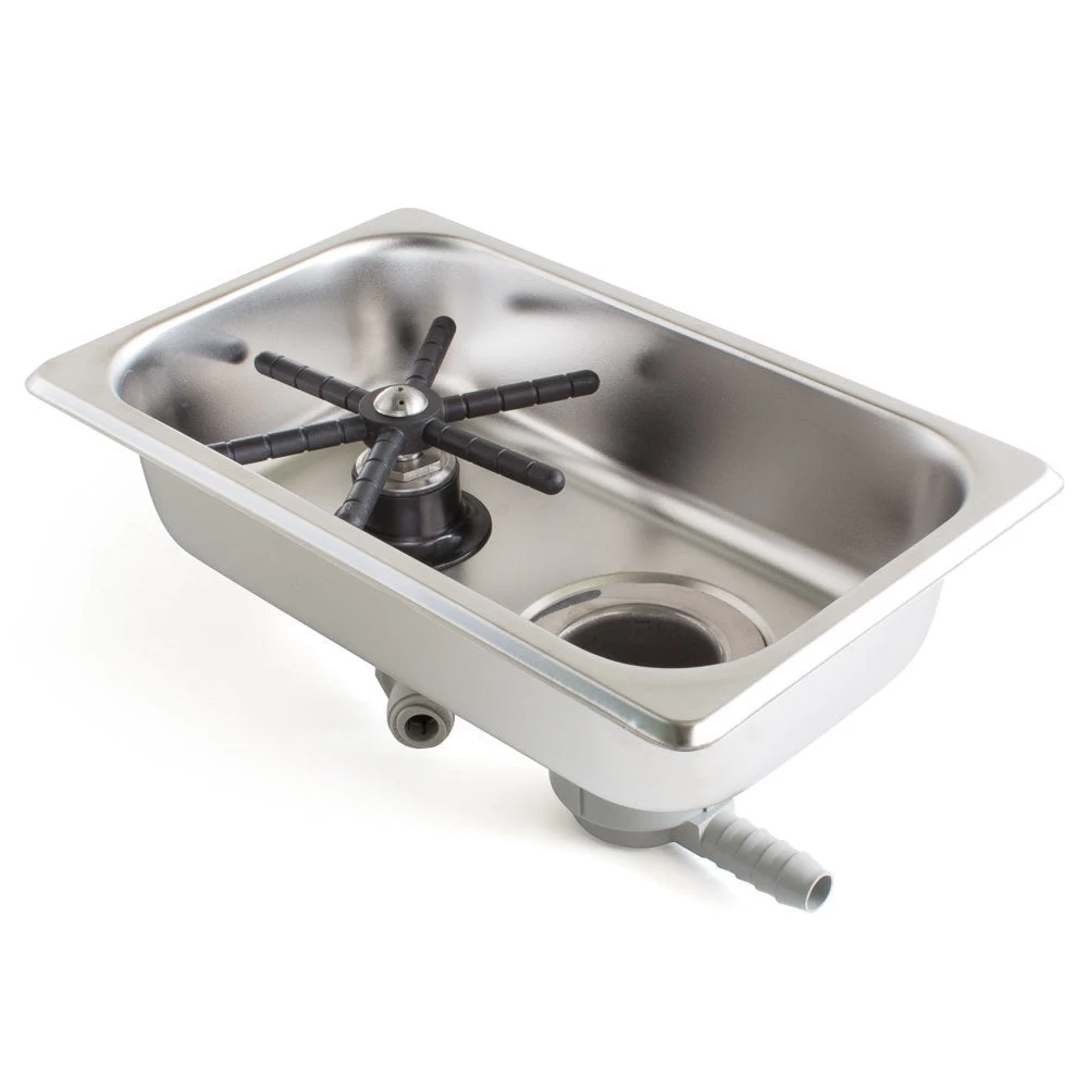 Flush Mount Bar & Cafe Rinser NSF Approved - 6" X 10" 2 Flush Mount Bar & Cafe Rinser NSF Approved - 6" X 10" - Image 2