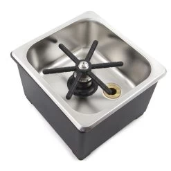 Countertop Bar & Cafe Rinser NSF Approved - 6" X 6" 12 Countertop Bar & Cafe Rinser NSF Approved - 6" X 6" -Coffee Shop epprct662 3 1