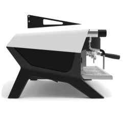 Sanremo F18SB 3 Group Volumetric Espresso Machine - White -Coffee Shop f18sb 2gr wht side 9c5be7cf 398a 447a ab85 fa2ec6e9d29b