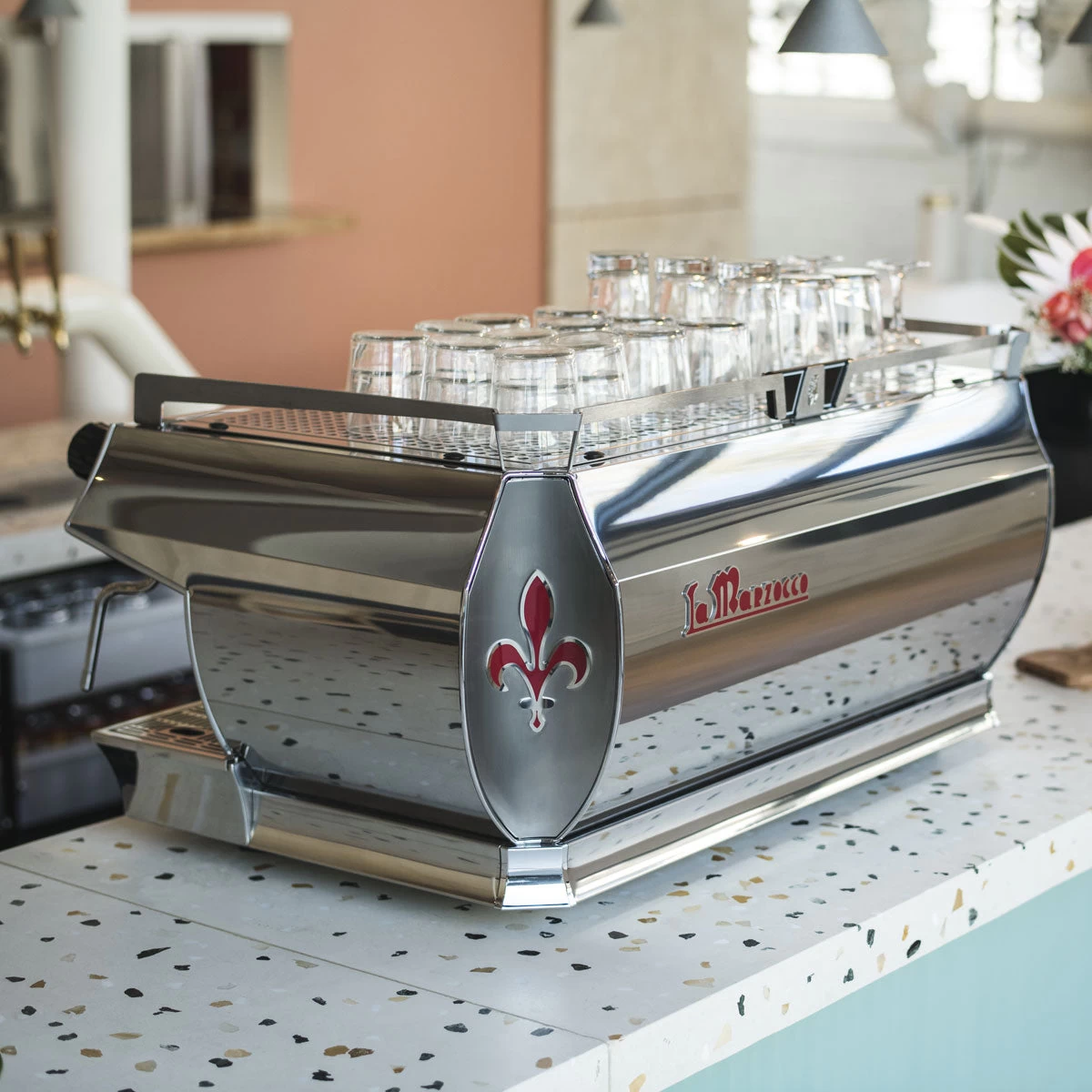 La Marzocco GB5 S 3 Group AV With Scales Espresso Machine 9 La Marzocco GB5 S 3 Group AV With Scales Espresso Machine - Image 9