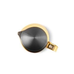 Colored Frothing Pitcher 12oz - Gold -Coffee Shop gold 350 top1