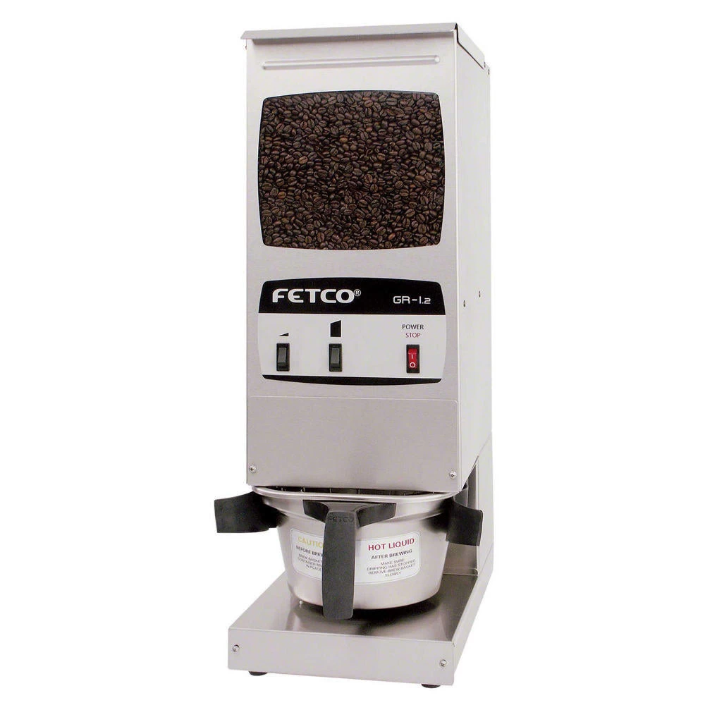 Fetco GR Series 1.2 Single Hopper Portion Control Coffee Grinder 1 Fetco GR Series 1.2 Single Hopper Portion Control Coffee Grinder