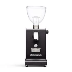 Coffee Shop 13 Ascaso I-STEEL Flat Burr Home Coffee Grinder, 54MM - Black