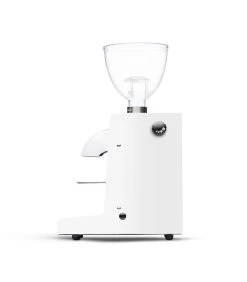 Ascaso I-STEEL Flat Burr Home Coffee Grinder, 54MM - White -Coffee Shop isteel side view white ae2265ff 6eb1 4890 9e00 5d244d0a8520