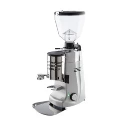 Mazzer Kony S Manual Doser Commercial Espresso Grinder - Silver