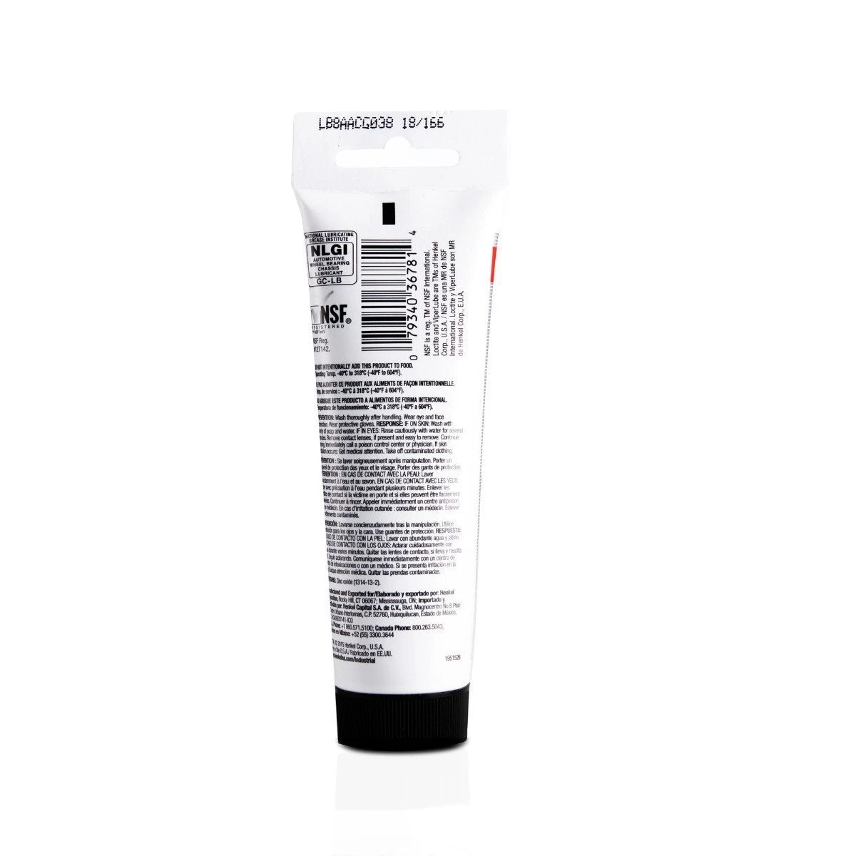 Loctite® LB 8034 White Grease - Food Grade 3oz Tube 2 Loctite® LB 8034 White Grease - Food Grade 3oz Tube - Image 2